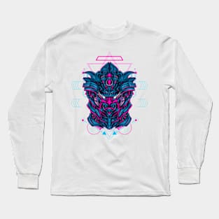 Mecha Samurai Long Sleeve T-Shirt